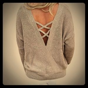 Crossback Sweater